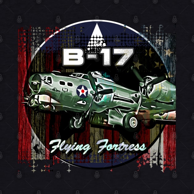 B 17 Flying Fortress by aeroloversclothing